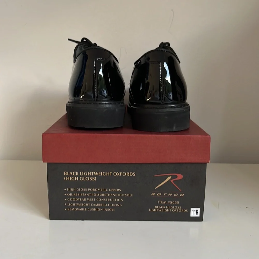 ROTHCO UNIFORM HI-GLOSS OXFORD DRESS SHOE - Picture 4 of 6